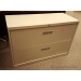 Beige 42" 2 Drawer Lateral File Cabinet, Locking